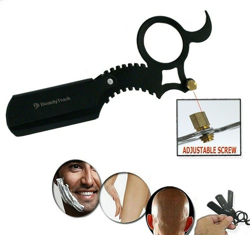 Barber cut throat salon - throat,