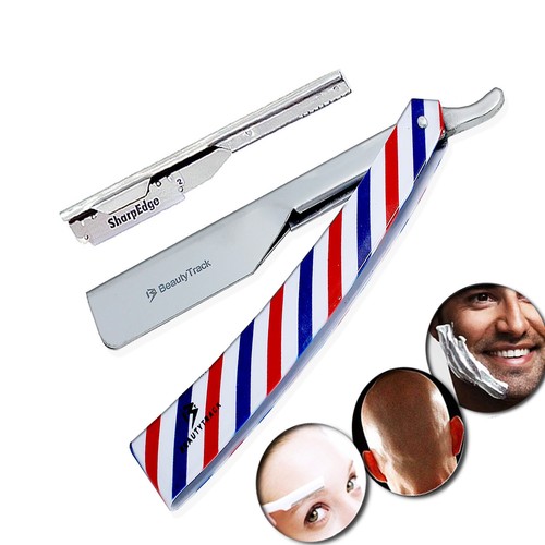 Shaving razor straight - shaving, cut