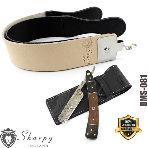 Damascus steel straight razor - damascus,