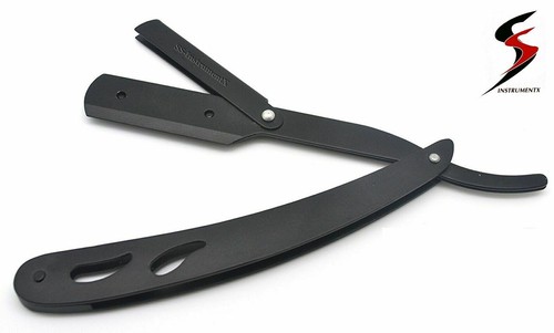 Barber shaving razor straight - shaving,