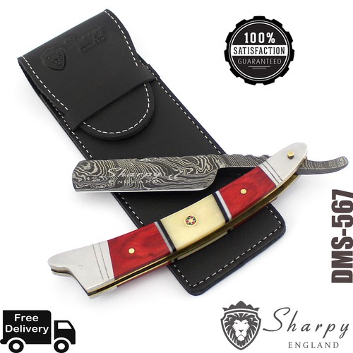 Luxury damascus steel straight - damascus,